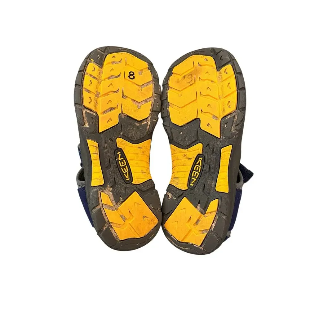 Keen Canteen Sandals Mens 6 Blue Gray Closed Toe Water Shoe Hiking Newport